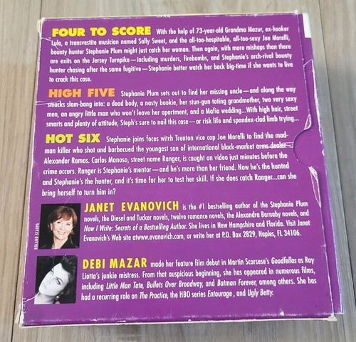 Janet Evanovich More Plums in One (3 CD Set) Four to Score, High Five, Hot Six - Picture 3 of 7
