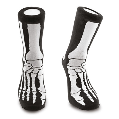 Winkee - Lustige Skelett Socken - Größe 41 - 45 -  Horror Socken - Halloween