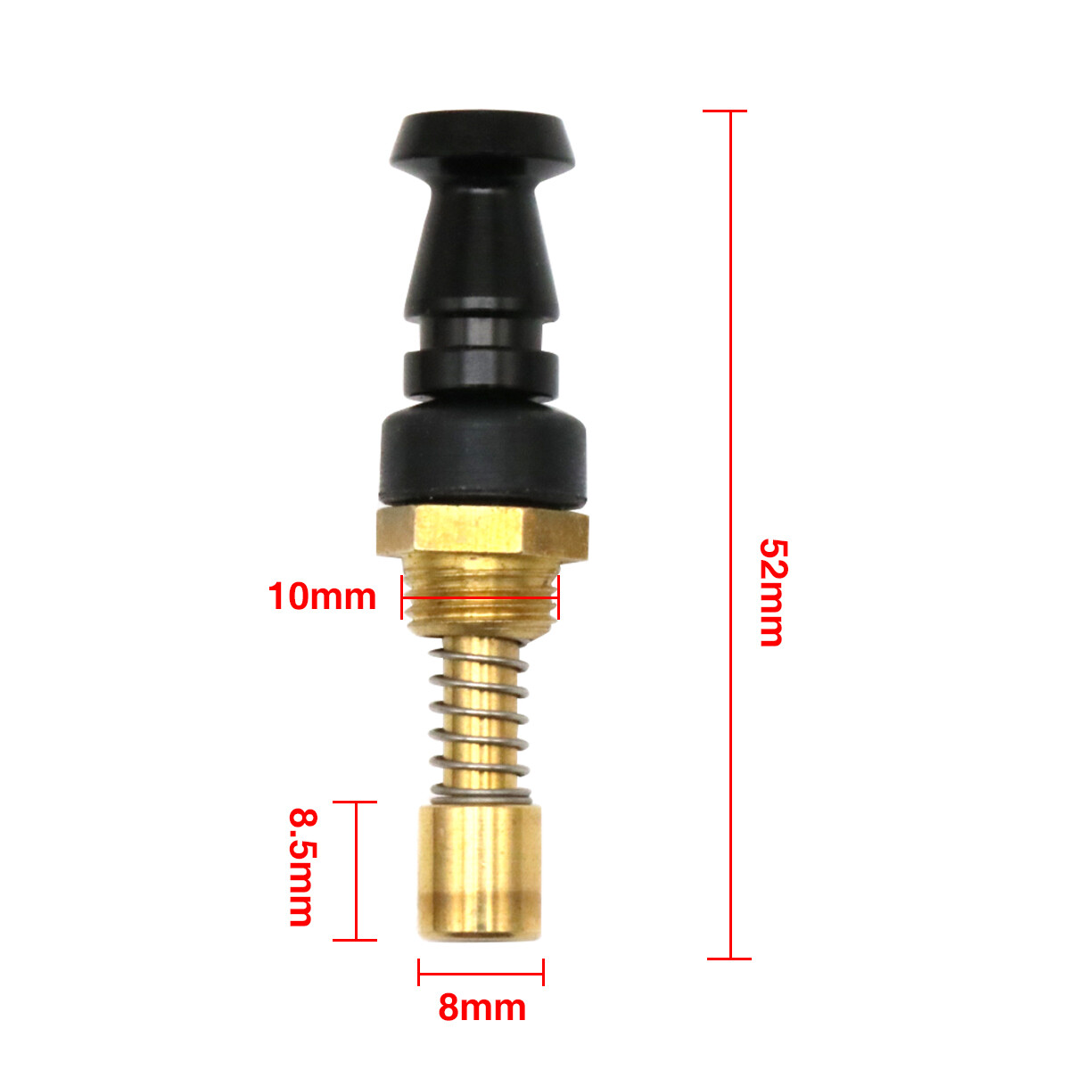 Carburetor Manual Choke Plunger Starter Valve For Mikuni TM24/CSA