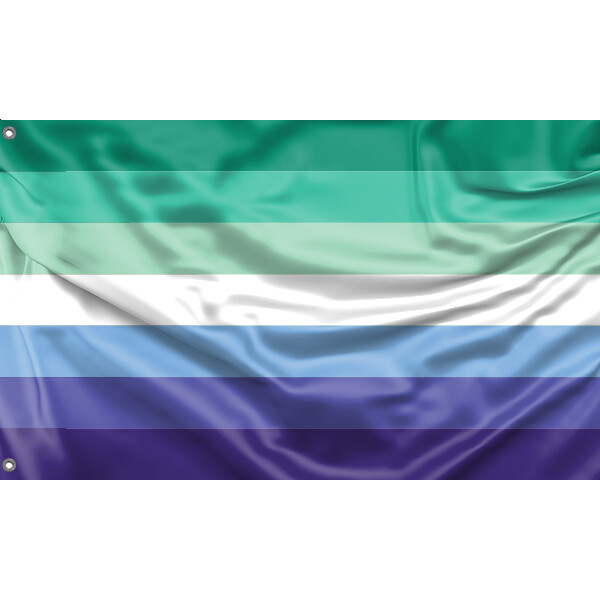 Bandiera Fictosexuality / Stampa dal design unico / Materiali di alta qualità / Dimensioni - 3 x 5 piedi / 90 x 150 cm / Prodotto in UE - Italia