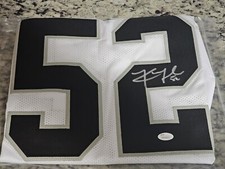 Khalil Mack Autographed Oakland Raiders  (JSA) Authentication 