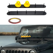 2 Pack of 10-Prong Rubber Duck Aluminum Mount For Jeep Dashboard Fixed Display