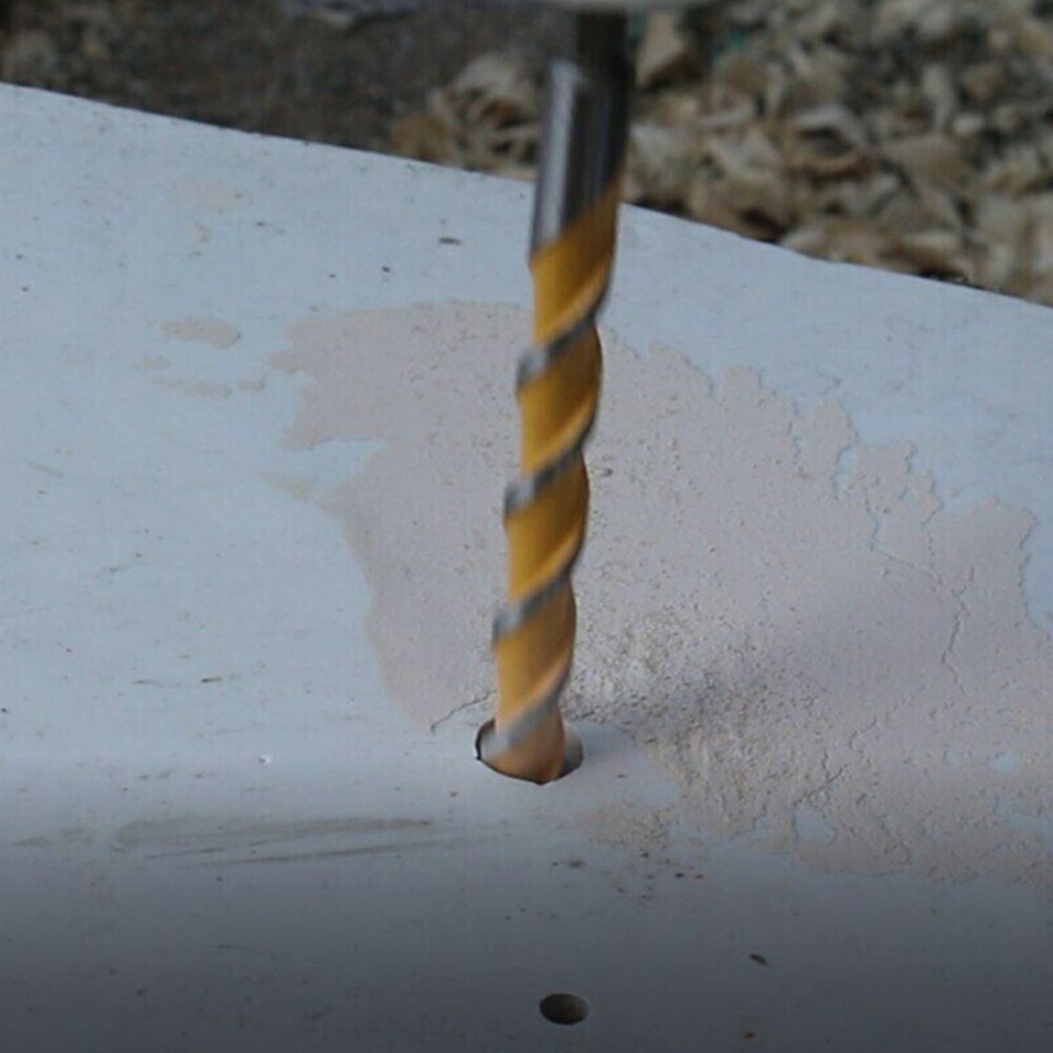 4pcs Professional 1/4 Hex Shank Tungsten Carbide Drill Bits for Tough