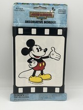 NEW Mickey Mouse Decorative Wall Border Coverings 15 ft