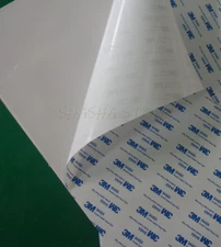 10PCS Thermal conductive silica gel sheet, single side backing 6.0 * 200 * 400mm