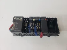 Koyo Direct Logic 205 D2-06B-1 D2-CTRINT D2-08ND3 D2-08TA PLC Rack