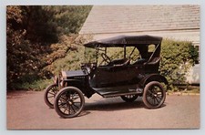 1915 Ford Model T Touring Car Henry Austin Clark Jr. - L.I. Auto Museum Postcard