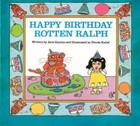 Happy Birthday, Rotten Ralph - Paperback By Gantos, Jack - ACCEPTABLE ...