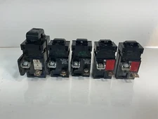 Pushmatic Curcuit Breaker Lot of 5 P220 P115 P120 31120 120-240 Volt 20 15 Amp