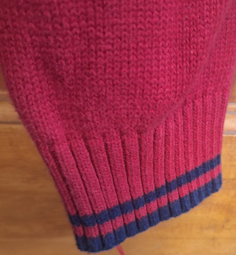 Nautica Boys Maroon 1/4 Zip Sweater Size Large 14/16 - Picture 7 of 13