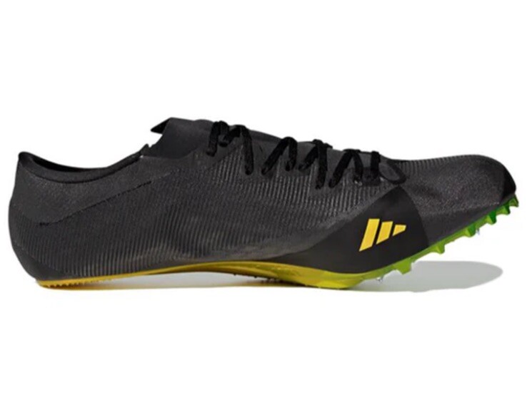 MEN'S ADIDAS ADIZERO PRIME SP TRACK SHOES WITH SPIKES BLACK GREEN