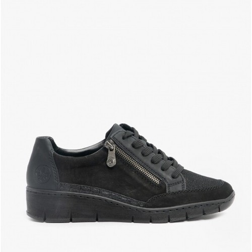 ladies side zip trainers
