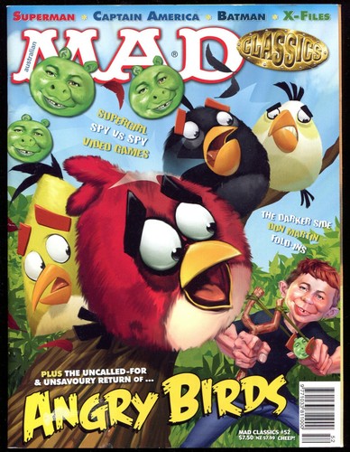 Australian MAD Magazine Classics #52 Angry Birds - Picture 1 of 2