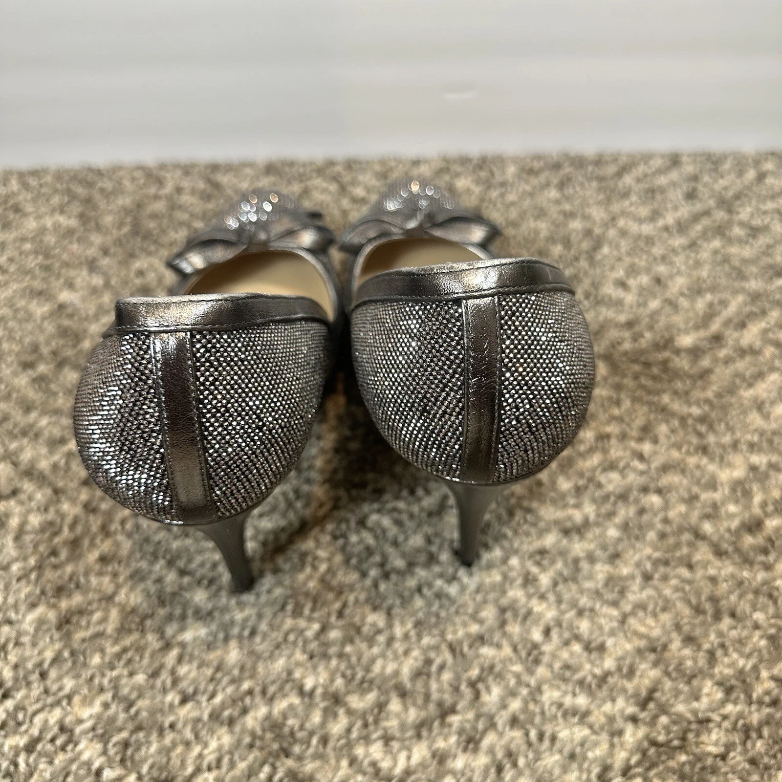 Décolleté Valentino Garavani Cristallo Abbellite Fiocco Scintillante EU 39 5 US 9 5