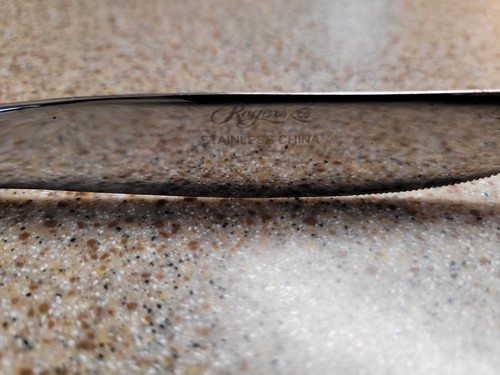 57-teiliges Vintage Rogers Co. Stanley Roberts Edelstahl Besteck Viotti Muster - Bild 11 von 12