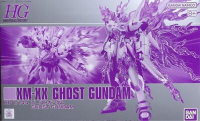 Gunpla XM-XX Ghost Gundam XM-XX HG Model Kit 1/144 Bandai