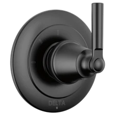 Delta Saylor Single Handle Diverter Trim Kit Matte Black-Certified Refurbished