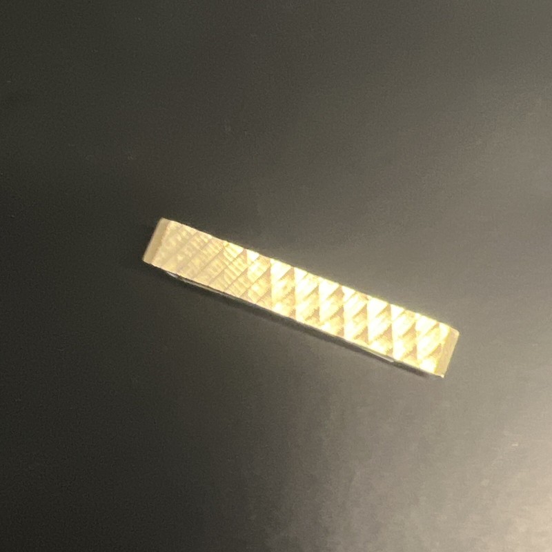 1.5” Donte 14k Gold Overlay Tie Clip