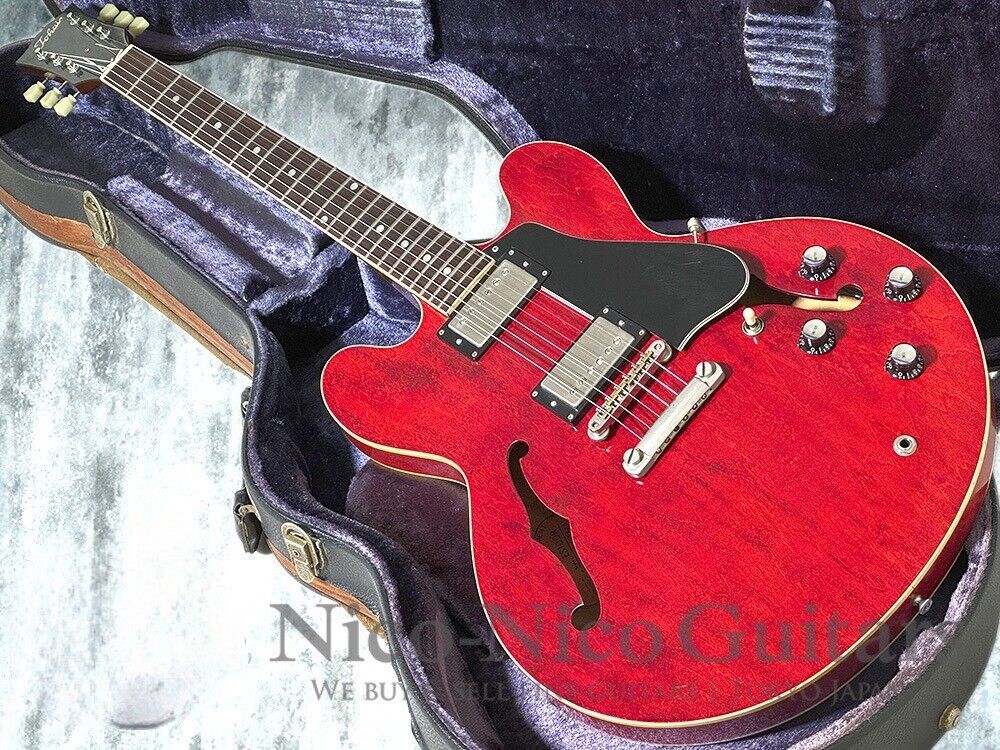 Used 1981 Tokai ES100R Cherry MIJ Vintage ES-335-ish Semi-Acoustic Guitar 3.7kg
