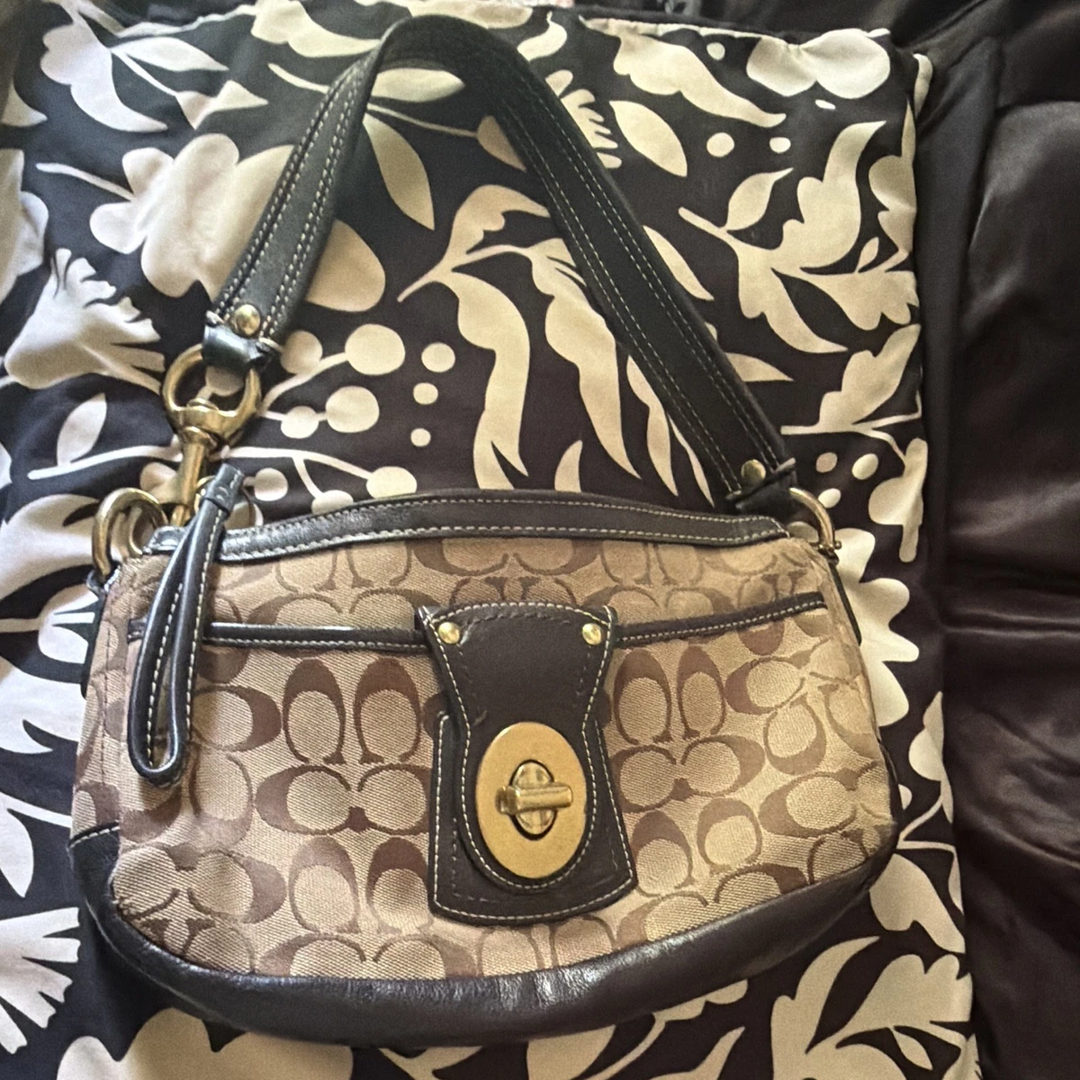 Coach Legacy Shoulder Bags Turn Lock Handbags for Women | eBay