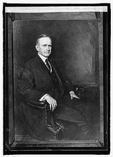 Photo:Calvin Coolidge Portrait Painting by Christie 1924