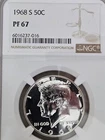 1968 S Kennedy SIVER Half Dollar PF67 Last Year Of Silver. 6016237-016 Great.