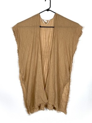 Senoma Goods For Life Open Weave Duster Poncho Huipil