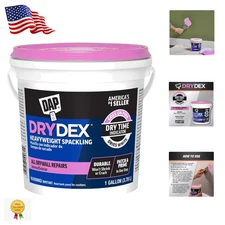 Professional Dry Time Indicator Spackling - 128 oz Pink/White Repairs Made Easy
