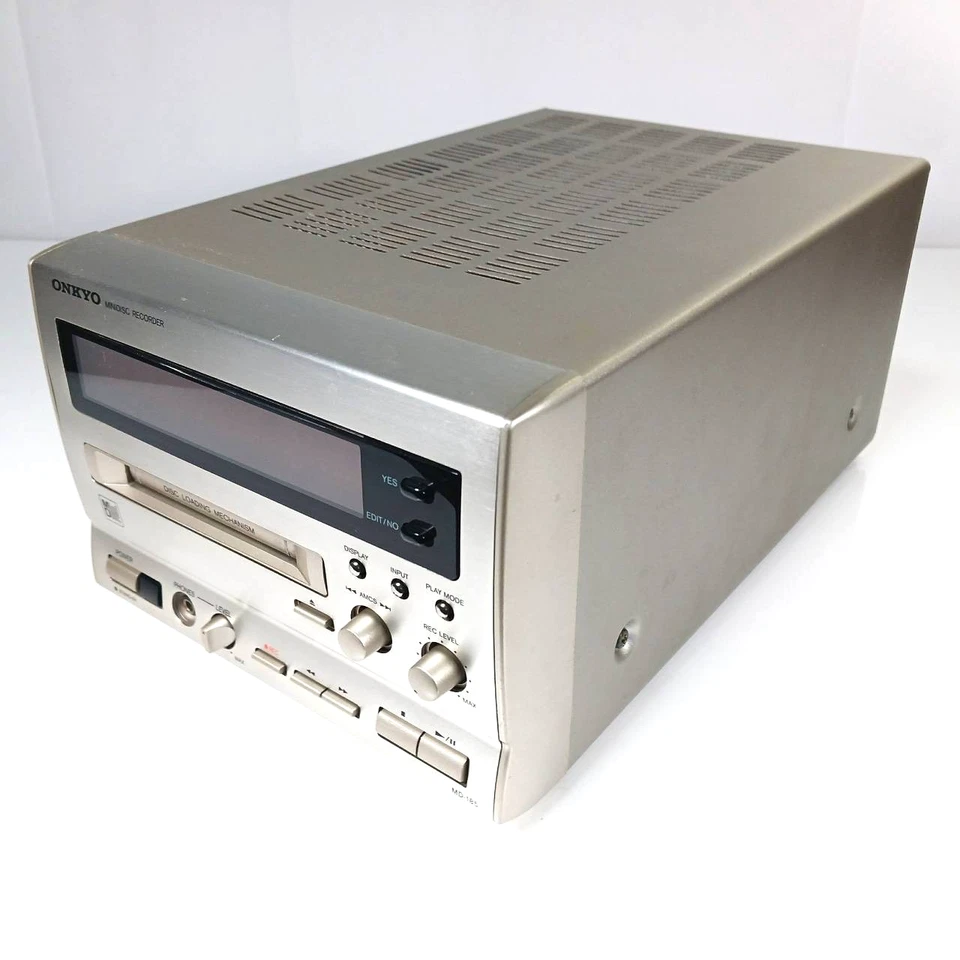 ONKYO Mini Disc Recorder Player MD-185 Tested Working from Japan AG067T - image 3 of 4