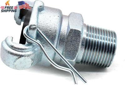 Interstate Pneumatics CU-851 3/4 Inch Male NPT Straight through Jack Hammer Coup