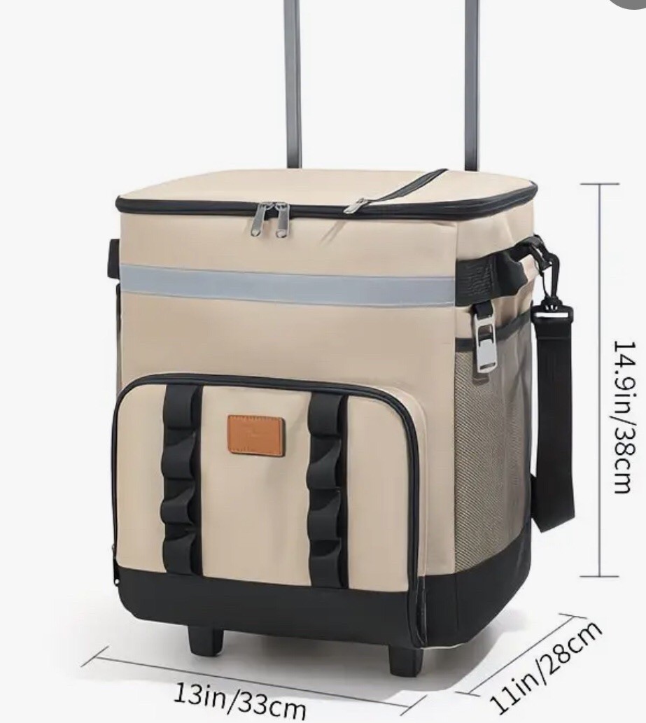 Sac isotherme 35L étanche pour éviter les boissons tièdes en été
