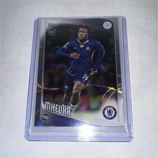 Topps UEFA Club Competitions Rookie Shim Mheuka Chelsea Soccer Card #32 2025-26