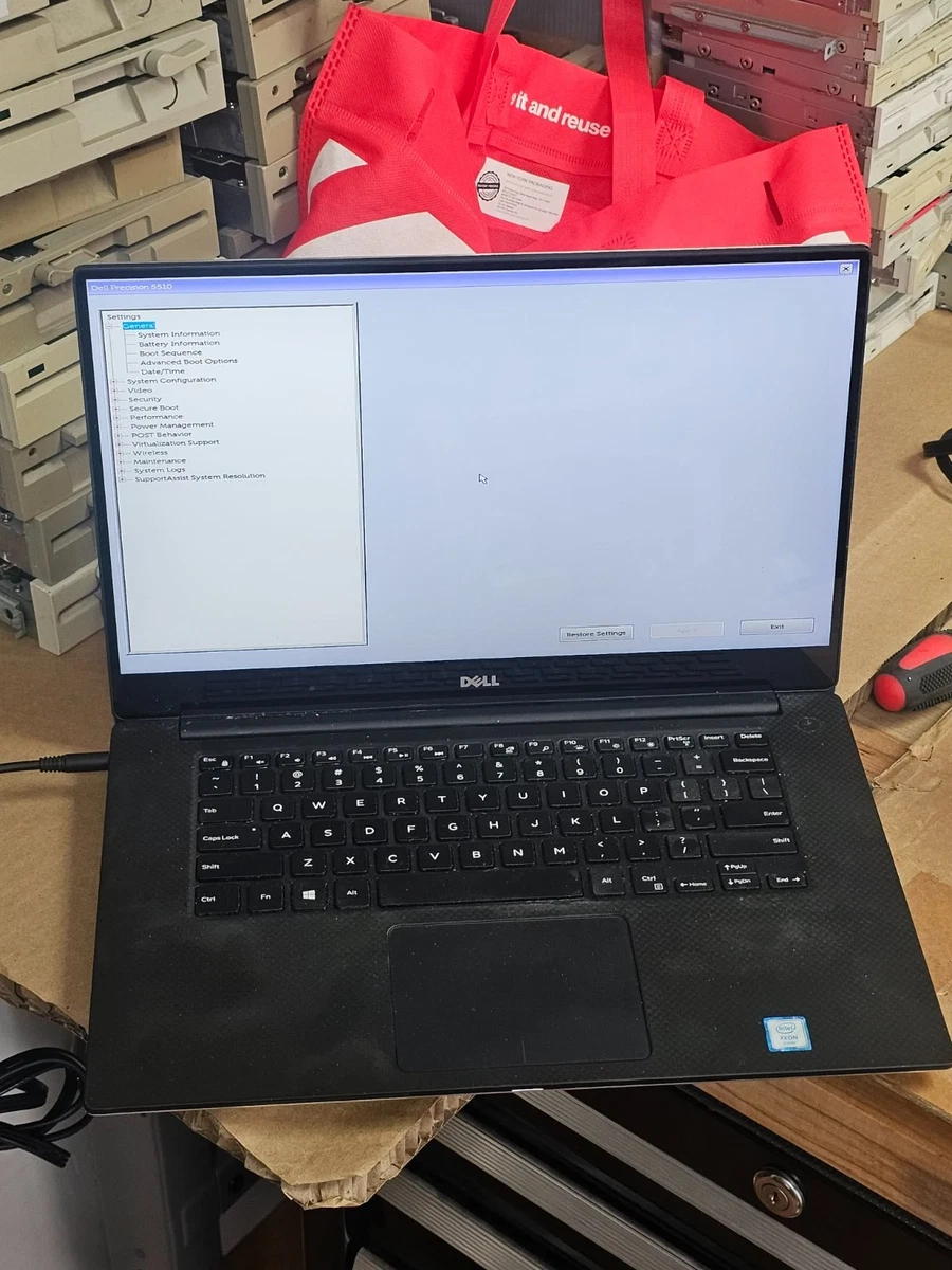 Dell Precision 5510 Workstation PC Laptops & Netbooks for Sale