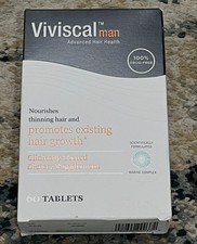 Viviscal man Advanced Hair Health 60 tablets, Exp 06/2026