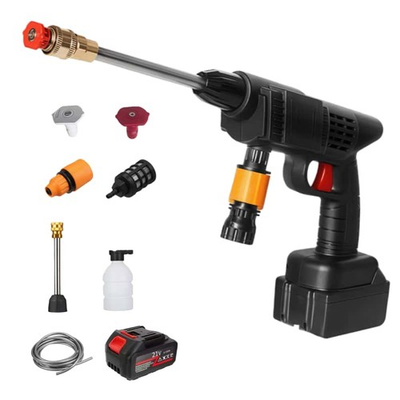 #ad #ad 21V Single Battery Power Washer Gun Cordless Handheld Cleaner for CarPatio $18.70