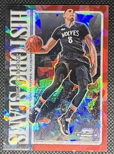 2019-20 Panini Contenders Optic Historic Slams Zach LaVine #16 Red Cracked Ice 