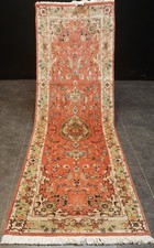 Exclusive Tabriz 50 RAJ carpet 270x82 cm, hand knotted, carpet tapis