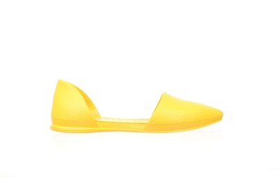 Native Womens Orange D Orsays Size 5 (Wide)