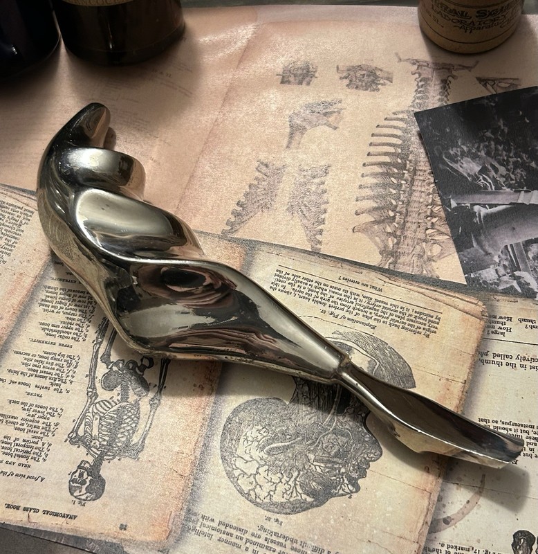 Cold War Era IOR Romania Orthopedic Bone Lever Surgical Tool 6”
