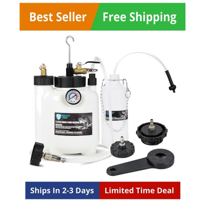 #ad 3L Pneumatic Pressure Vacuum Brake Bleeder Kit One Man Professional Brake Bl... $97.07