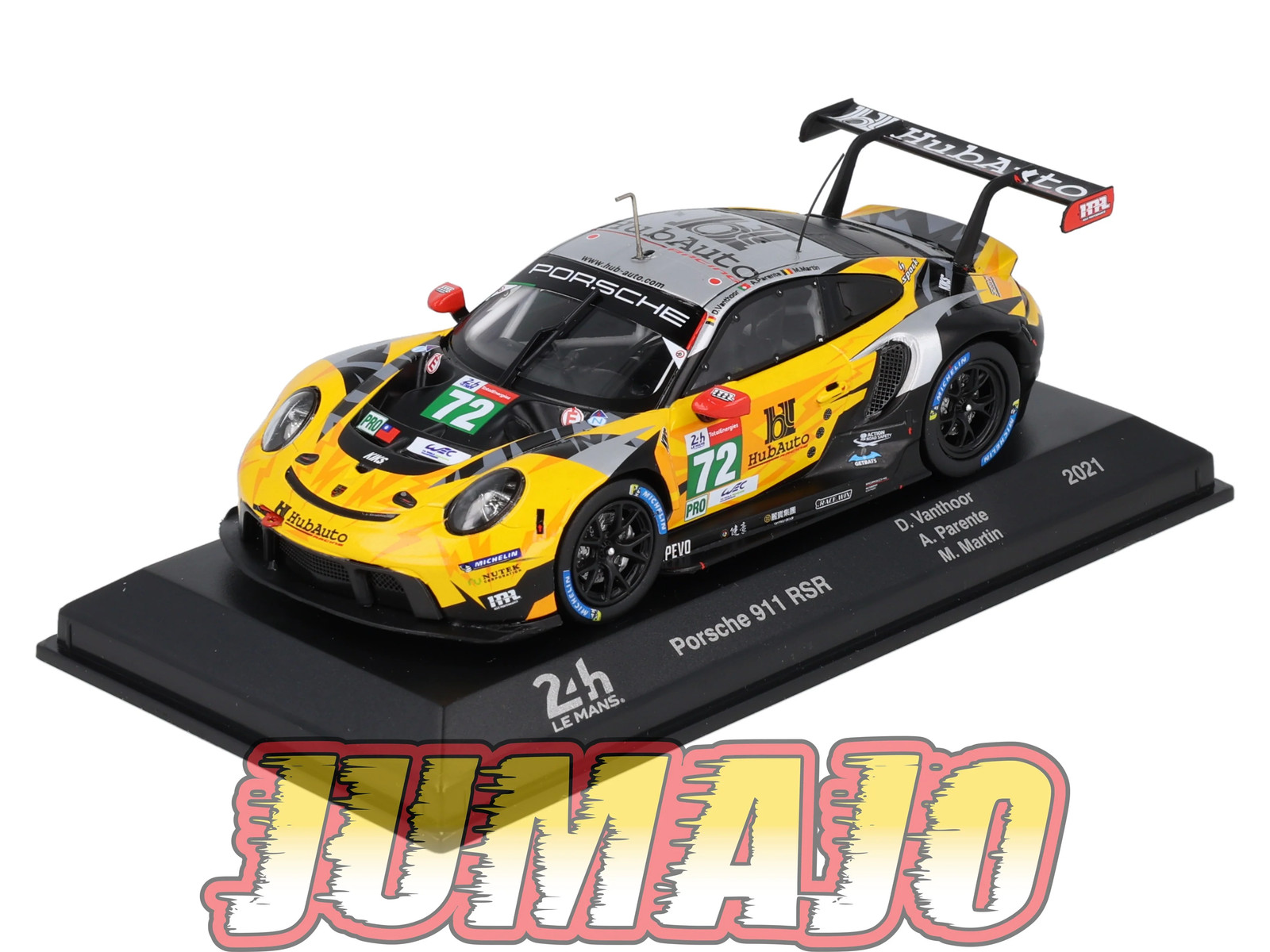 Porsche 911 RSR Mans 2021 IXO - Idéal pour Décorer un Bureau de Passionné
