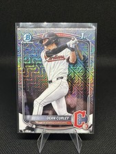 2025 Bowman Draft Chrome Dean Curley Mojo Refractor #BDC-129 1st Bowman RC