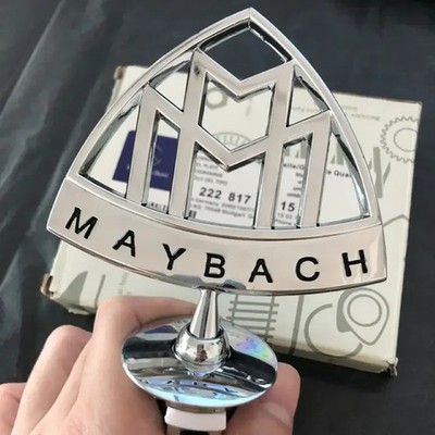 Maybach Front Standing Metal Emblem Auto Hood Rear Badge for Maybach C E S Class