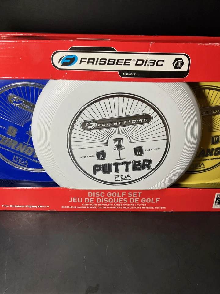 Frisbee Disc Golf Set Long Range Driver Mid Range Approach Putter PDGA Approved - Image 3 of 4