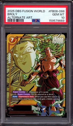 2026 Broly [Alternate Art] #FB08-088