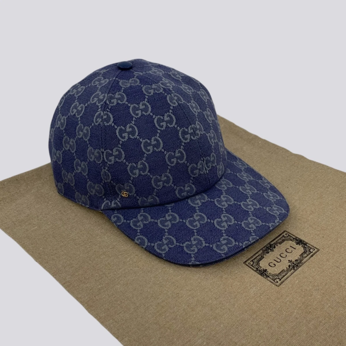 Gucci Size M Blue Hats for Men for sale | eBay