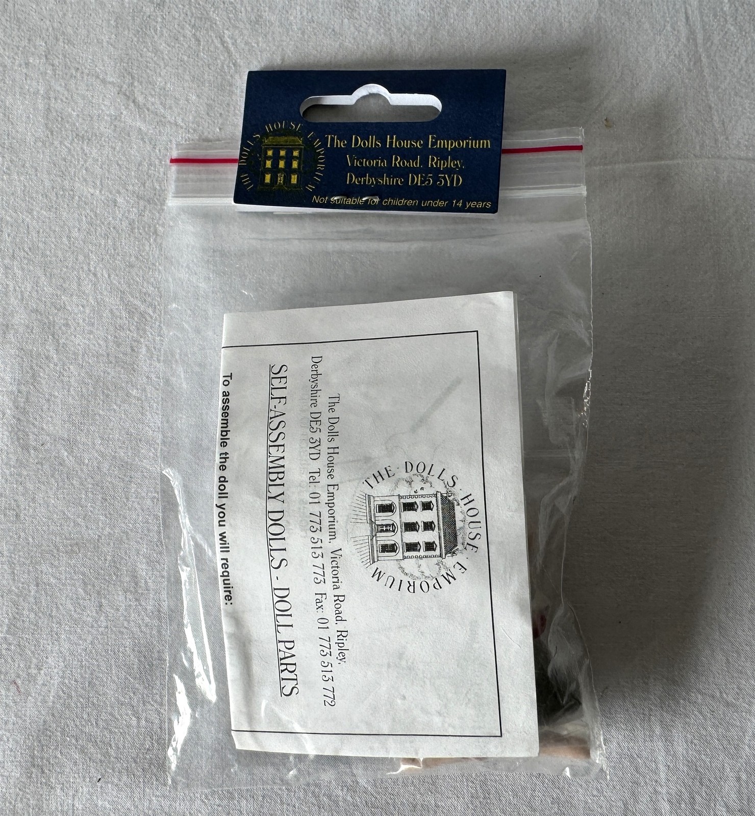 GRANDMOTHER The Dolls House Emporium SELF ASSEMBLY DOLL in PARTS Unopened #5195