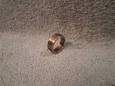 1984 Kennedy Half Dollars size 10- 1/2 coin ring Handmade mixed metals A 
