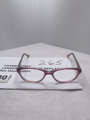 Hasbro My Little Pony Laughter Eyeglasses Frame Kids Pink Full Rim 48-15-130