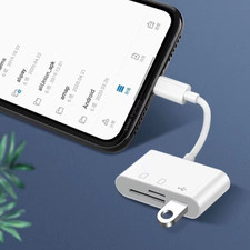 Type C to USB Adapter 3 in 1 TF SD Memory Card Reader USB Converter Adapter